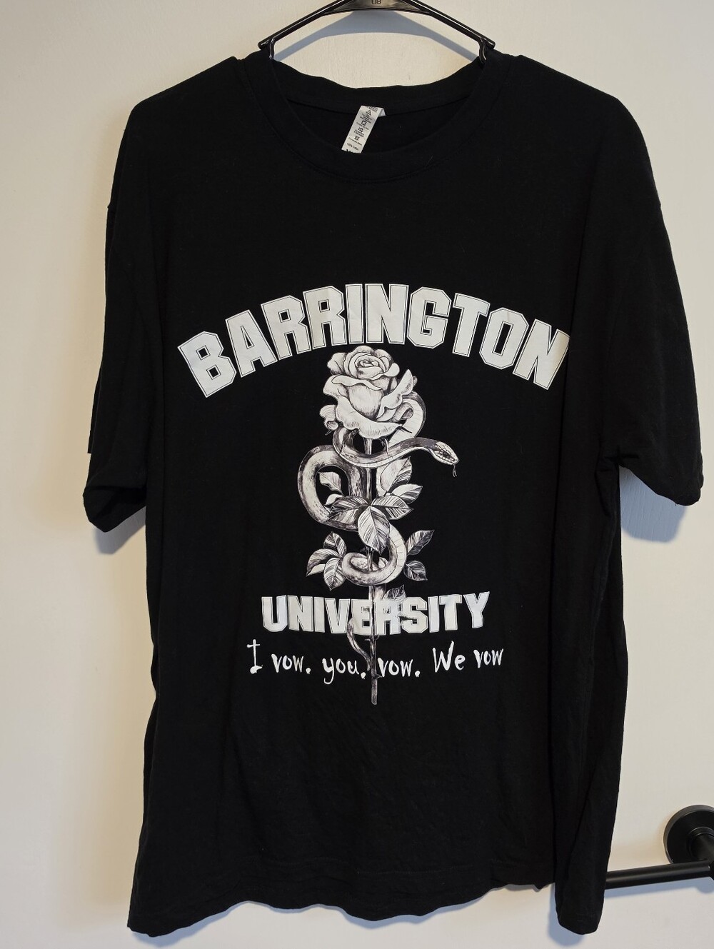 Shantel tessier the lord's series Barrington university tshirt sz xl